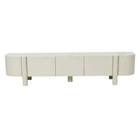 Globe West Cabinets Globe West Artie Entertainment Unit, Putty