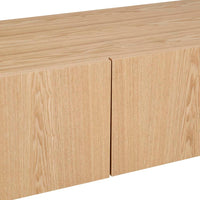GlobeWest Artie Entertainment Unit - Natural Ash