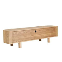 Globe West Cabinets Globe West Artie Entertainment Unit, Natural Ash