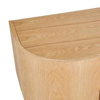 Globe West Cabinets Globe West Artie Entertainment Unit, Natural Ash