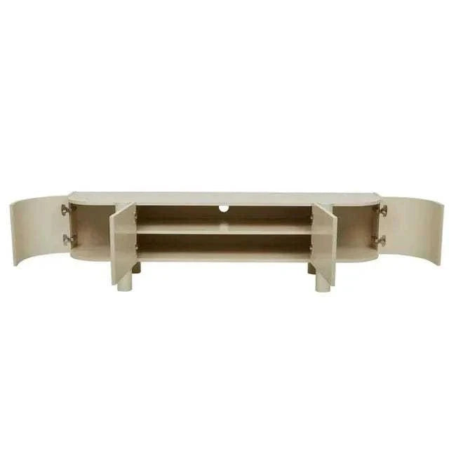 Globe West Cabinets Globe West Artie Entertainment Unit, Putty