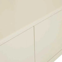 GlobeWest Frankie Entertainment Unit in fossil ash veneer with modern low-profile design and ample storage