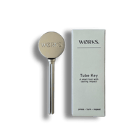 Works Beauty Works Tube Key, Silver