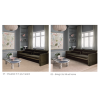 Virtual styling service helping choose the perfect rug for your space with expert floor packages advice