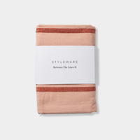 Styleware Between The Lines Tea Towels - Berry