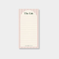 Organising Life Beautifully - Fridge Shopping/To-Do List, Stripe