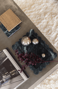 CoTheory Accessories CoTheory Palazzo Medium Scalloped Tray - Verdi Alpi