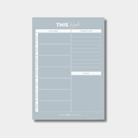 Organising Life Beautifully storage Organising Life Beautifully - Weekly Planner, Sky Blue