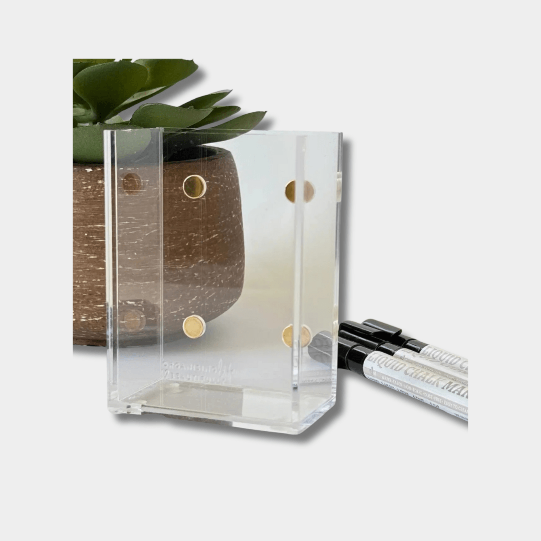 Organising Life Beautifully storage Organising Life Beautifully - Acrylic Magnetic Marker Holder