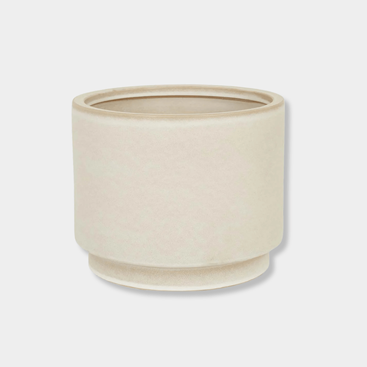 Globe West Pots & Planters W420 x D420 x H350 Hanson Alo Planter, Moonstone
