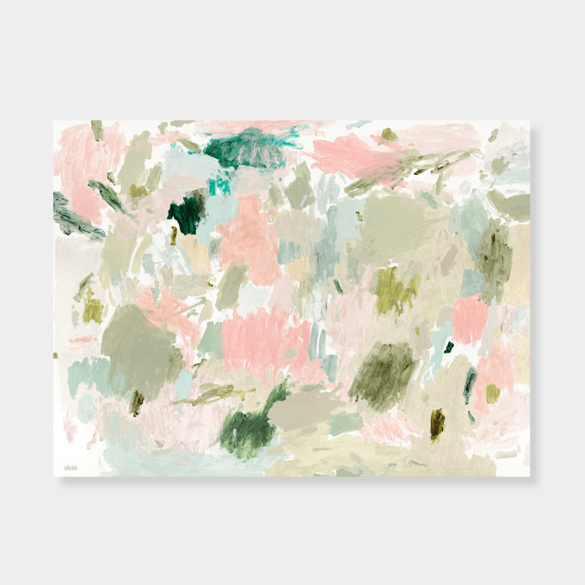 Vanni Art Prints Vanni Fine Art Canvas Print - Blushing Meadows