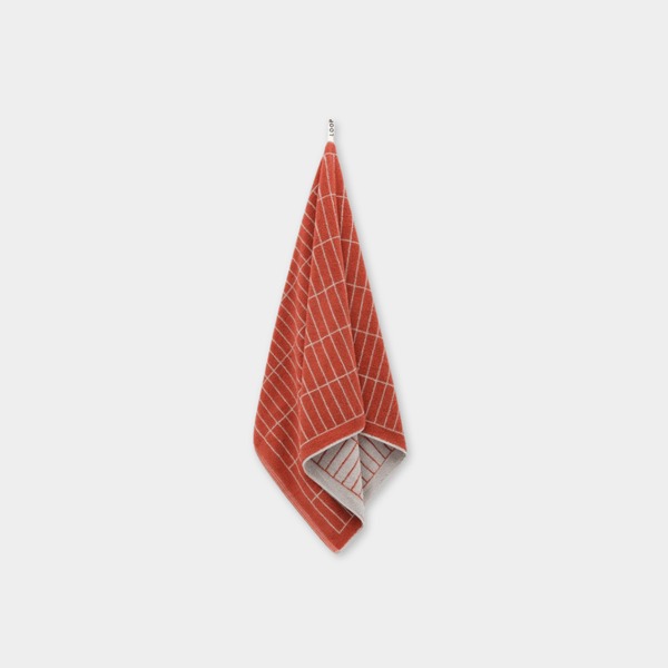 Aura Home Accessories Loop Home Bath Towel - Terracotta/Stone Tile