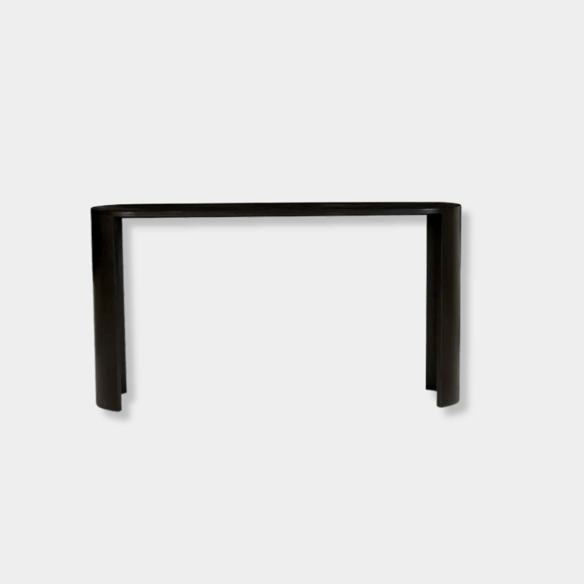 Globe West Console Globe West Classique Oval Console, Matt Dark Oak