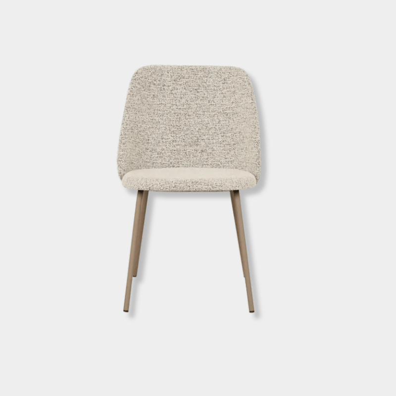 Globe West Dining Chairs Globe West Sophia Dining Chair - Ore Speckle - Matt Latte