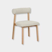 Globe West Dining Chairs Olsen Dining Chair - Sandcastle Tweed - Light Oak
