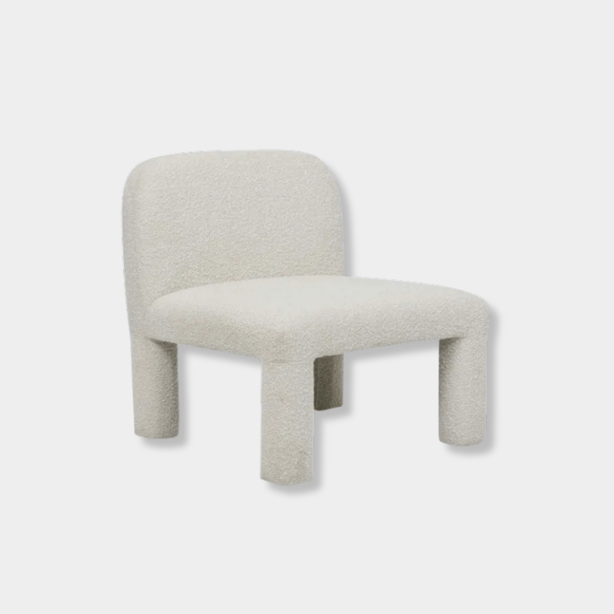 Globe West Occasional Chairs Globe West Hugo Arc Occasional Chair, Oat Boucle