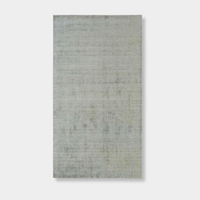 GlobeWest Tepih Dune Rug Sacramento light grey hand-woven wool blend indoor area rug with subtle pattern