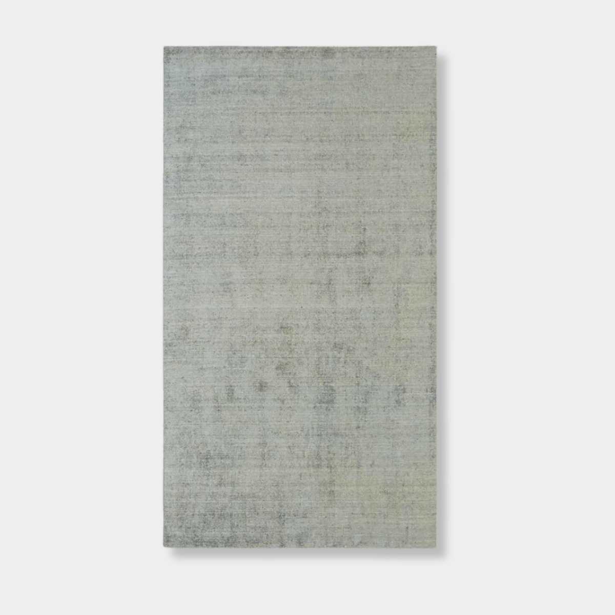 GlobeWest Tepih Dune Rug Sacramento light grey hand-woven wool blend indoor area rug with subtle pattern