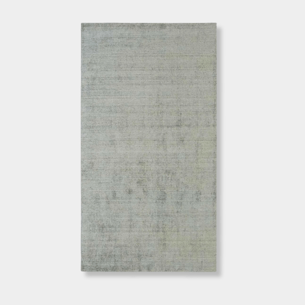 GlobeWest Tepih Dune Rug Sacramento light grey hand-woven wool blend indoor area rug with subtle pattern
