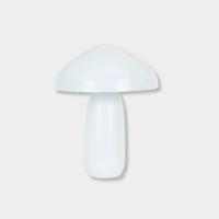 GlobeWest Easton Curve Lamp with overcast iron base and curved shade for soft ambient lighting