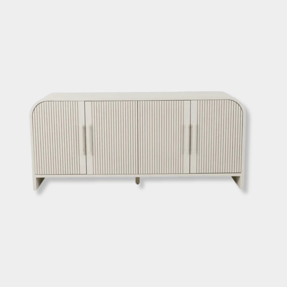 Globe West Buffet GlobeWest Chloe Channel Buffet - Bone