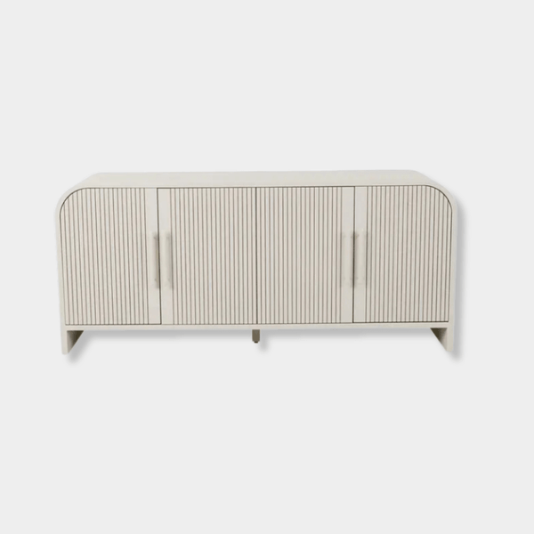 GlobeWest Chloe Channel Buffet, Bone | Norsu Interiors