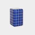 GlobeWest Seville Tile Side Table, Indigo