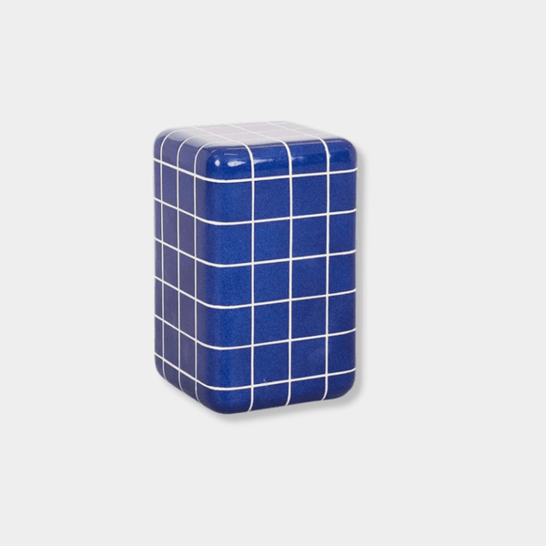 GlobeWest Seville Tile Side Table, Indigo | Norsu Interiors