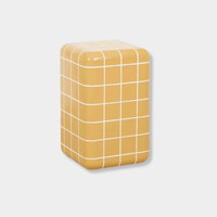 Globe West Side Tables GlobeWest Seville Tile Side Table, Honey