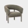 Globe West Occasional Chairs GlobeWest Jenson Occasional Chair - Moss Tweed - Snowgum
