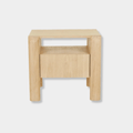 GlobeWest Willa Bedside - Satin Oak