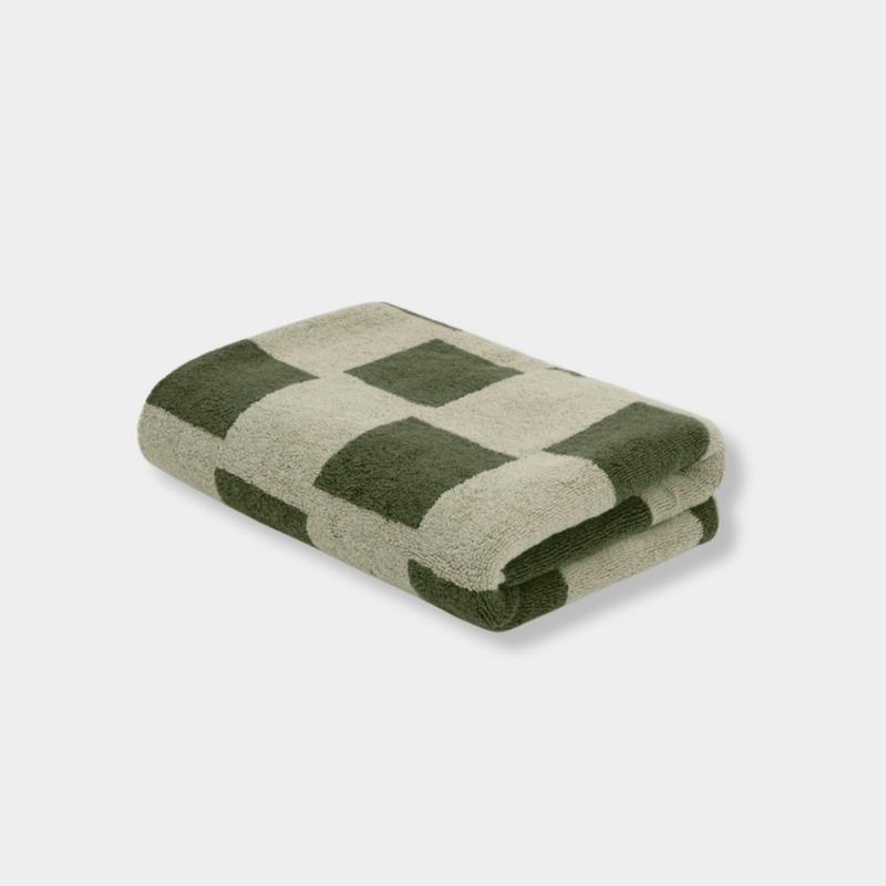 Loop Home Accessories Loop Home Bath Towel - Forest/Sage, Brick