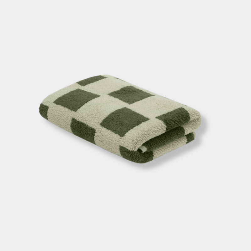 Loop Home Accessories Loop Home Hand Towel - Forest/Sage, Brick