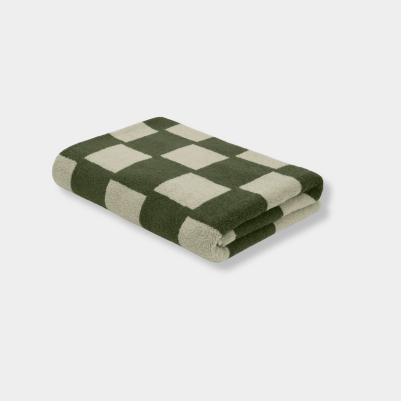 Loop Home Accessories Loop Home Bath Sheet - Forest/Sage, Brick