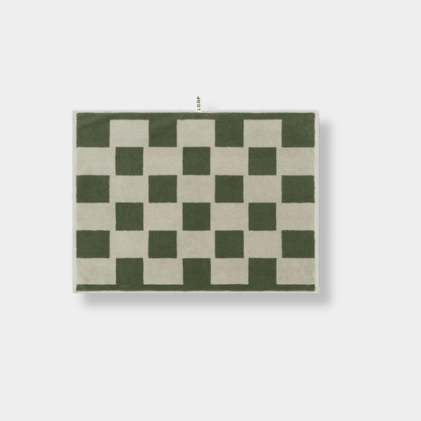 Loop Home Accessories Loop Home Bath Mat - Forest/Sage, Brick