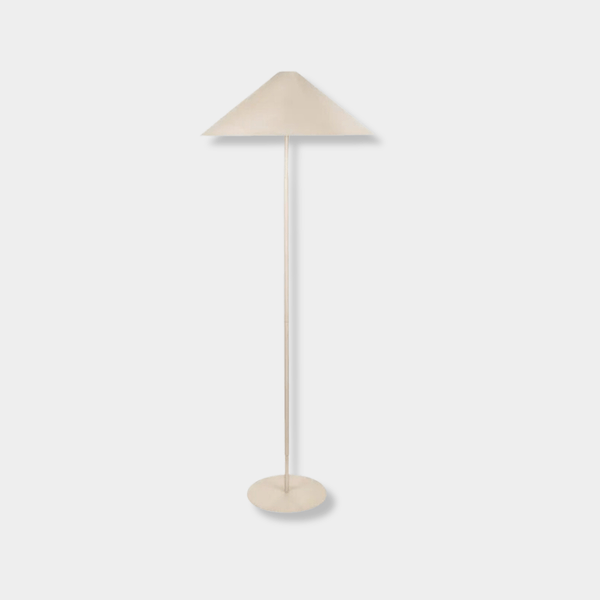 GlobeWest Easton Shelter Floor Lamp, Pearl Stone | Norsu Interiors
