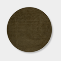 Baya Sandringham Round Floor Rug - Moss