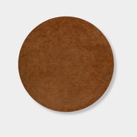 Baya Sandringham Round Floor Rug in Pecan | Norsu Interiors