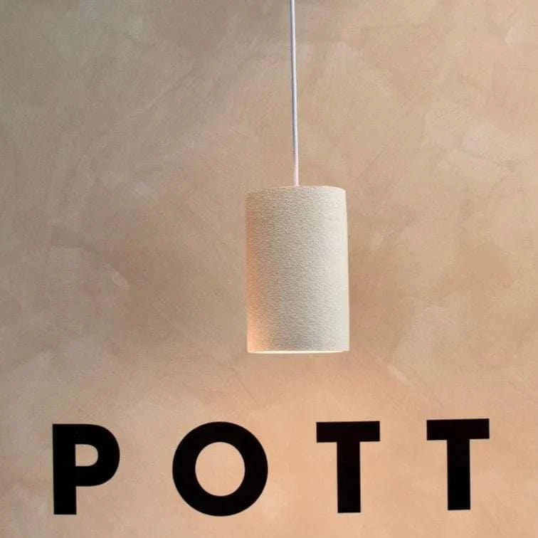 klaylife Pendants POTT Lighting Terra Hanging Pendant - One Piece, White/Sand