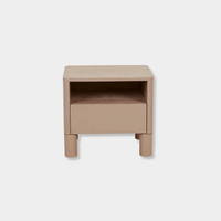 Globe West Bedside Tables Globe West Artie Open Bedside, Chai