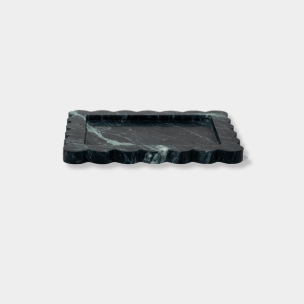 CoTheory Accessories CoTheory Palazzo Medium Scalloped Tray - Verdi Alpi