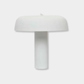 GlobeWest Easton Canopy Table Lamp - White