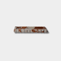 CoTheory Marble Tray, Scalloped Bar Tray - Brown Calacatta