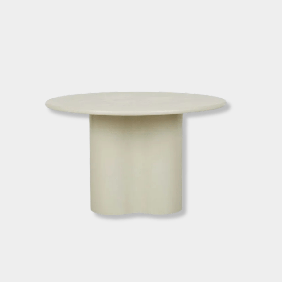 Globe West Dining Tables Globe West Artie Wave Dining Table, Putty