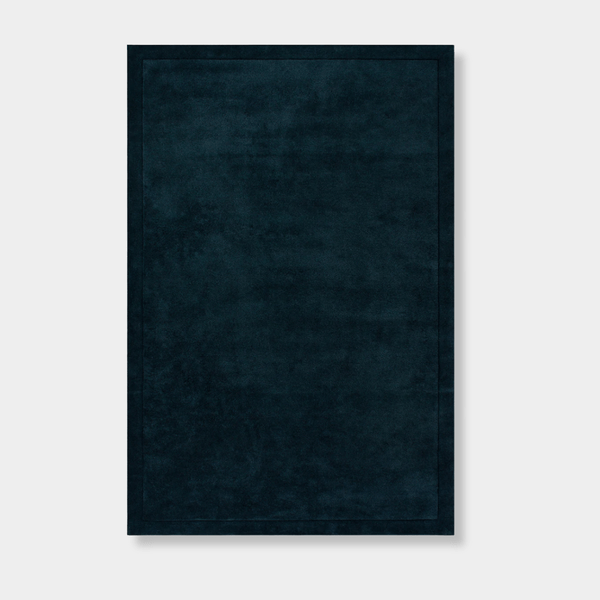 Baya Norfolk Floor Rug in Ink | Norsu Interiors