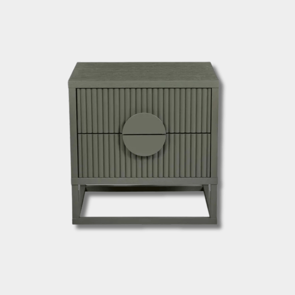 GlobeWest Benjamin Ripple Bedside, Snowgum | Norsu Interiors
