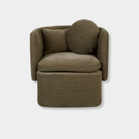 Globe West Occasional Chairs Globe West Hugo Bow Occasional Chair, Copeland Olive