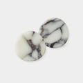 Black Blaze - Calacatta Viola Marble Coaster Set