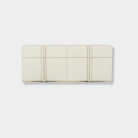 Globe West Cabinets Kin 2 Drawer 4 Door Buffet-Natural Ash - Shell