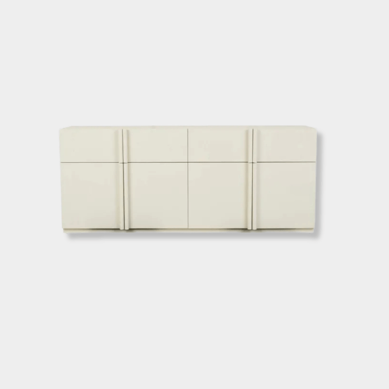 Globe West Cabinets Kin 2 Drawer 4 Door Buffet-Natural Ash - Shell